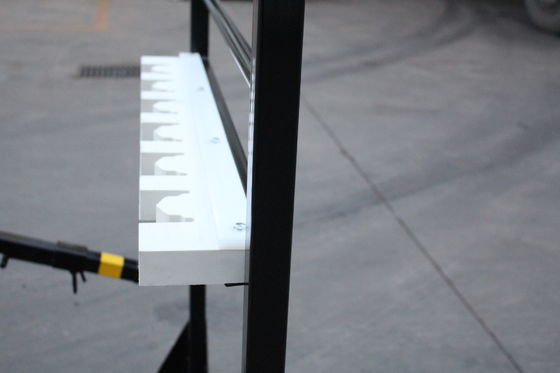 Palette carrée de transport d'acier en forme de tuyau d'entrée noire de 4 manières