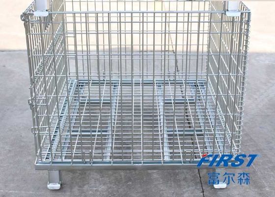 Cage en acier de stockage en métal Q235 du bien mobilier 6.4mm de transport d'atelier