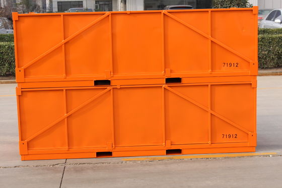 De faible puissance plaqué 2 tonnes de 2.0mm en métal de boîte à palette en acier