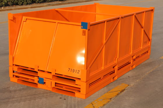 De faible puissance plaqué 2 tonnes de 2.0mm en métal de boîte à palette en acier