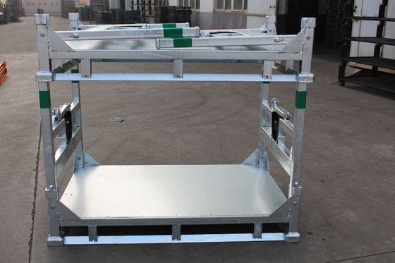 palette en acier empilable de transport de la taille 1000KGS de 1540mm