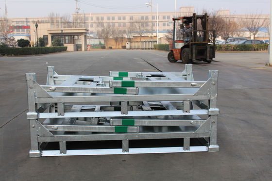 palette en acier empilable de transport de la taille 1000KGS de 1540mm