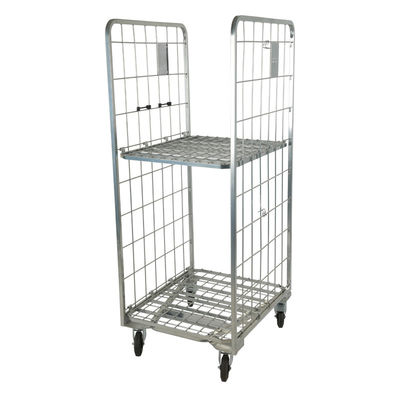 Conteneurs en acier de cage du petit pain Q235