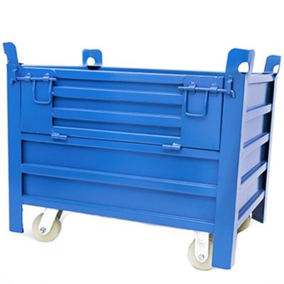 Cages en acier de palette de la capacité 1.0mm du transport 150KGS de logistique